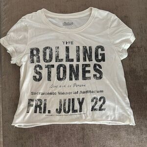 the Rolling Stones White Kids T-Shirt